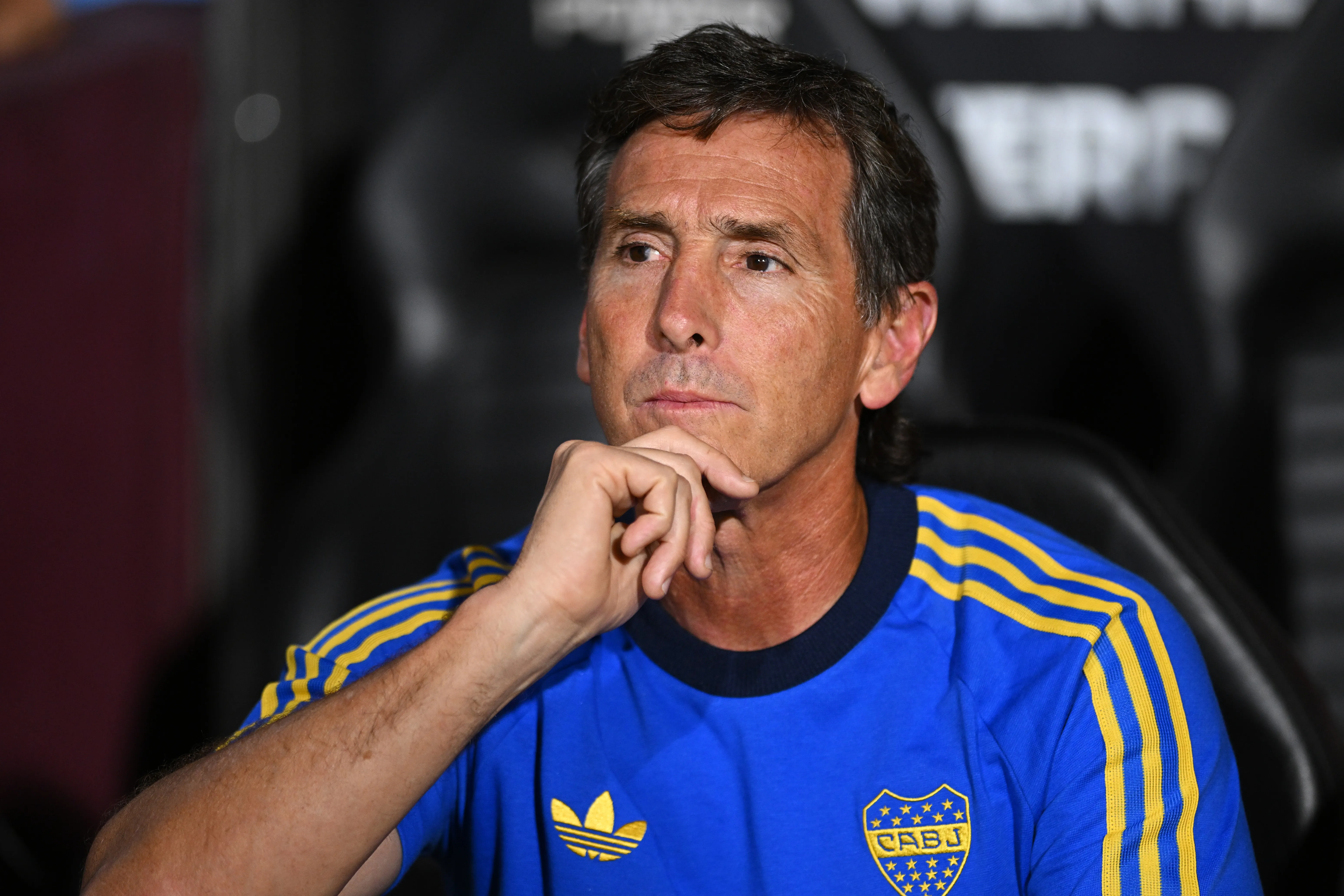 Úbeda no piensa dar un paso al costado en Boca. (Getty)