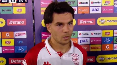 Blondel rompió el silencio tras su llegada a Huracán.