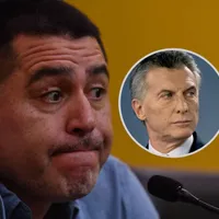 Fuerte mensaje político de Riquelme: "Soy el grano más grande que le apareció a Macri"