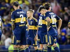 La figura de Boca que tiene cuatro amarillas y podría quedar suspendido para la próxima fecha