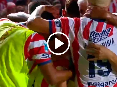 Sufre Boca: el gol de Palacios para el 1-0 de Unión en Santa Fe