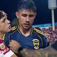No se vio en TV: un hincha de Unión invadió el campo de juego y fue corriendo hacia Adam Bareiro