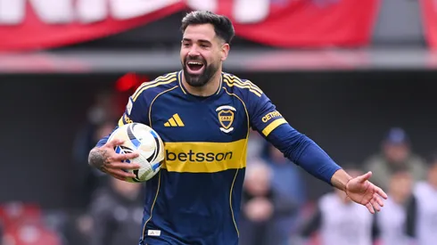 Milton Giménez, recuperado de su lesión en Boca.