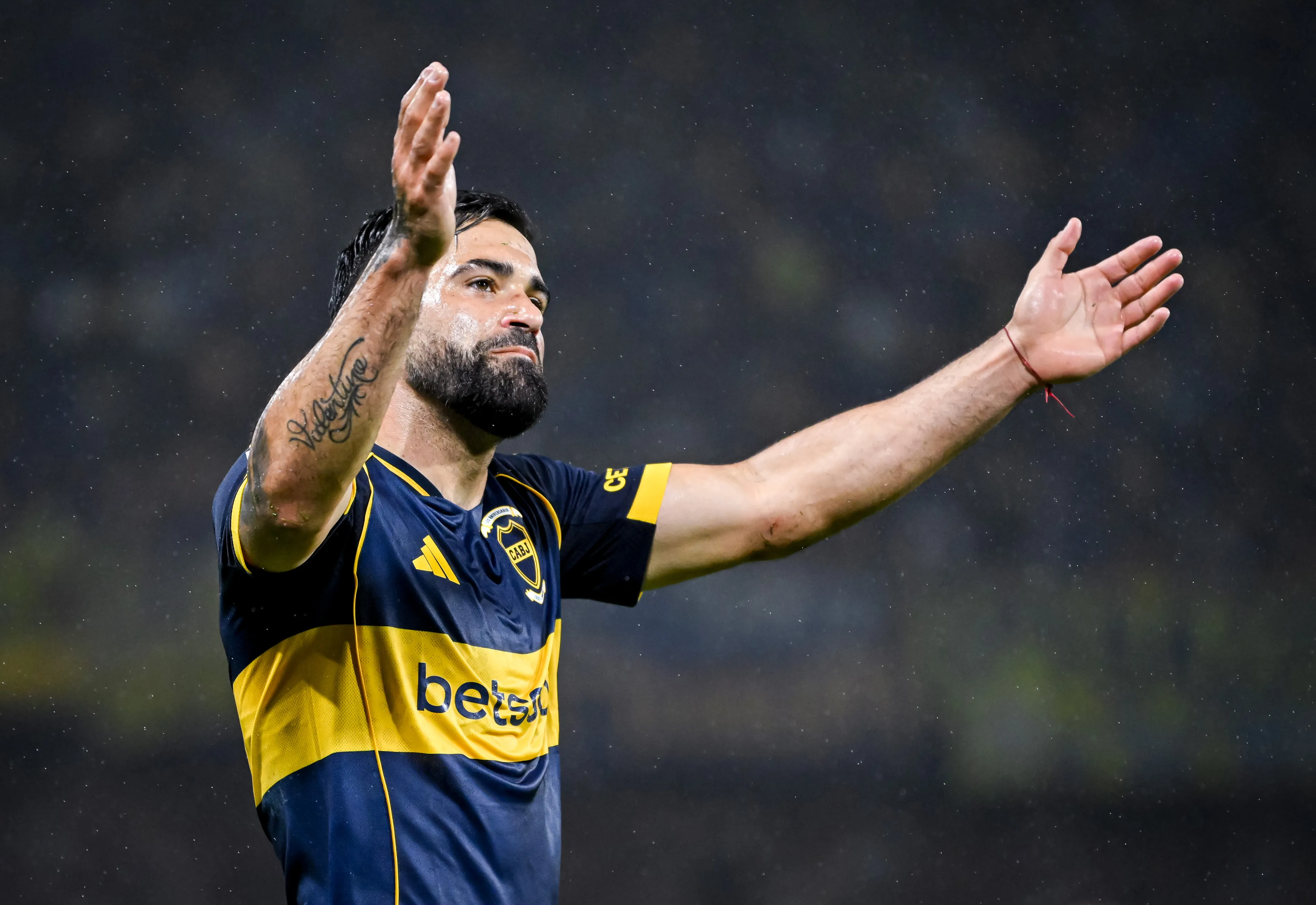 Milton Giménez, recuperado en Boca. (Getty)