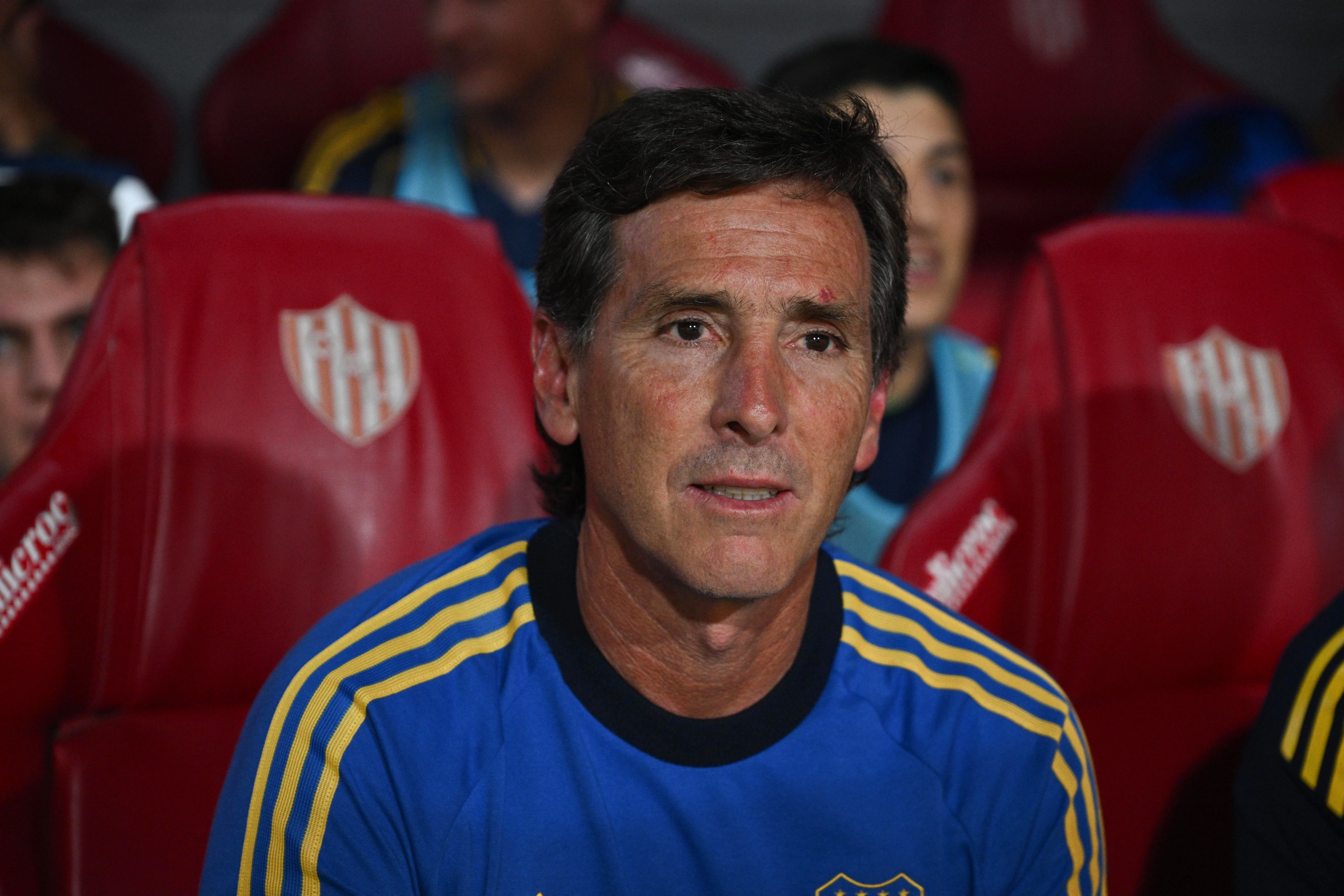 Úbeda probó una formación en Boca. (Getty)