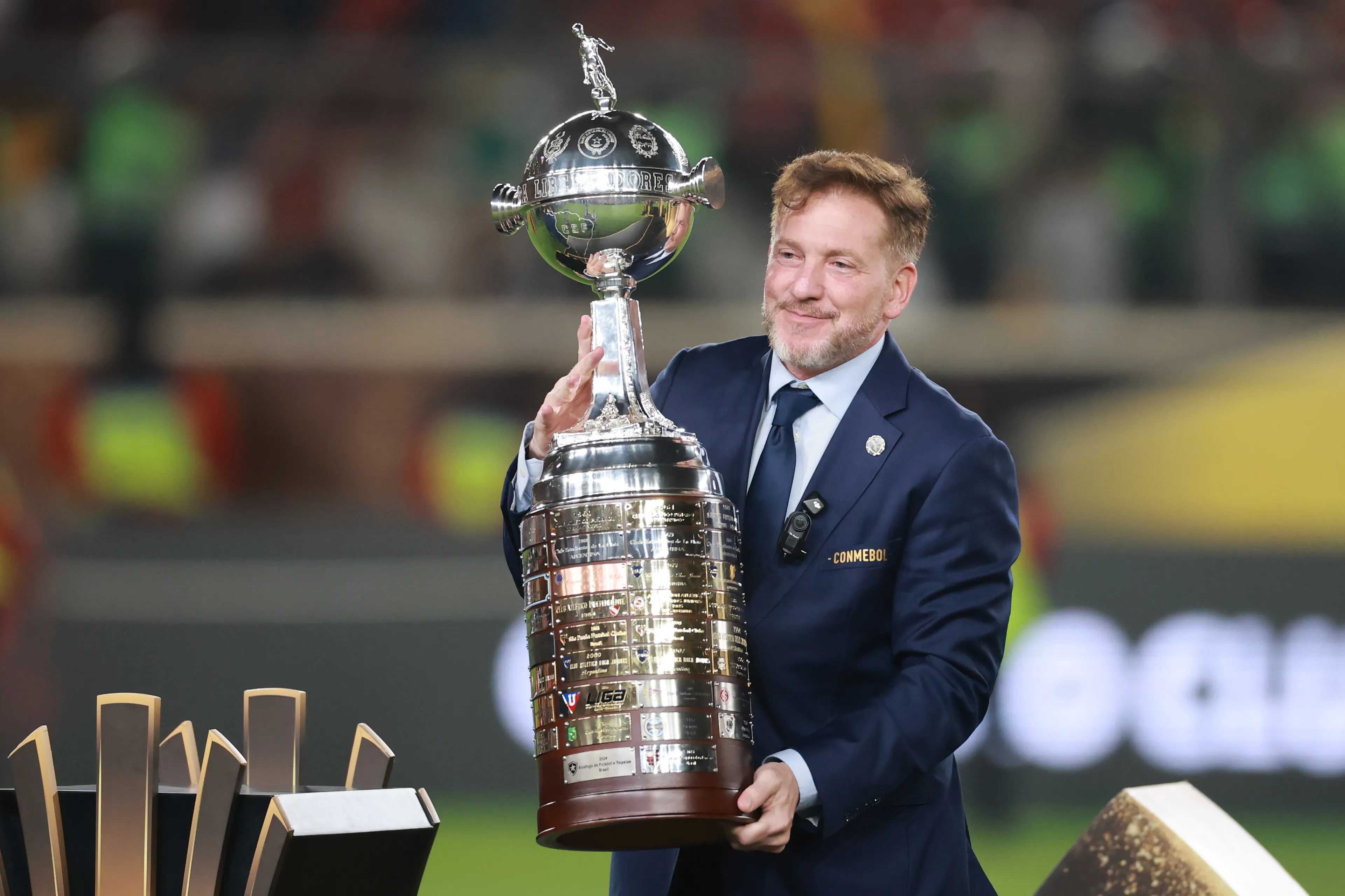 El trofeo de la Copa Libertadores 2026. (Getty)