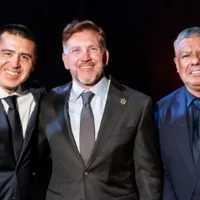 Chiqui Tapia subió una foto con Riquelme y Domínguez y sorprendió: "Quiero agradecerle a Román por..."