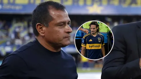 Delgado sorprendió sobre la lesión de Cavani: “Tiene una hernia de disco”