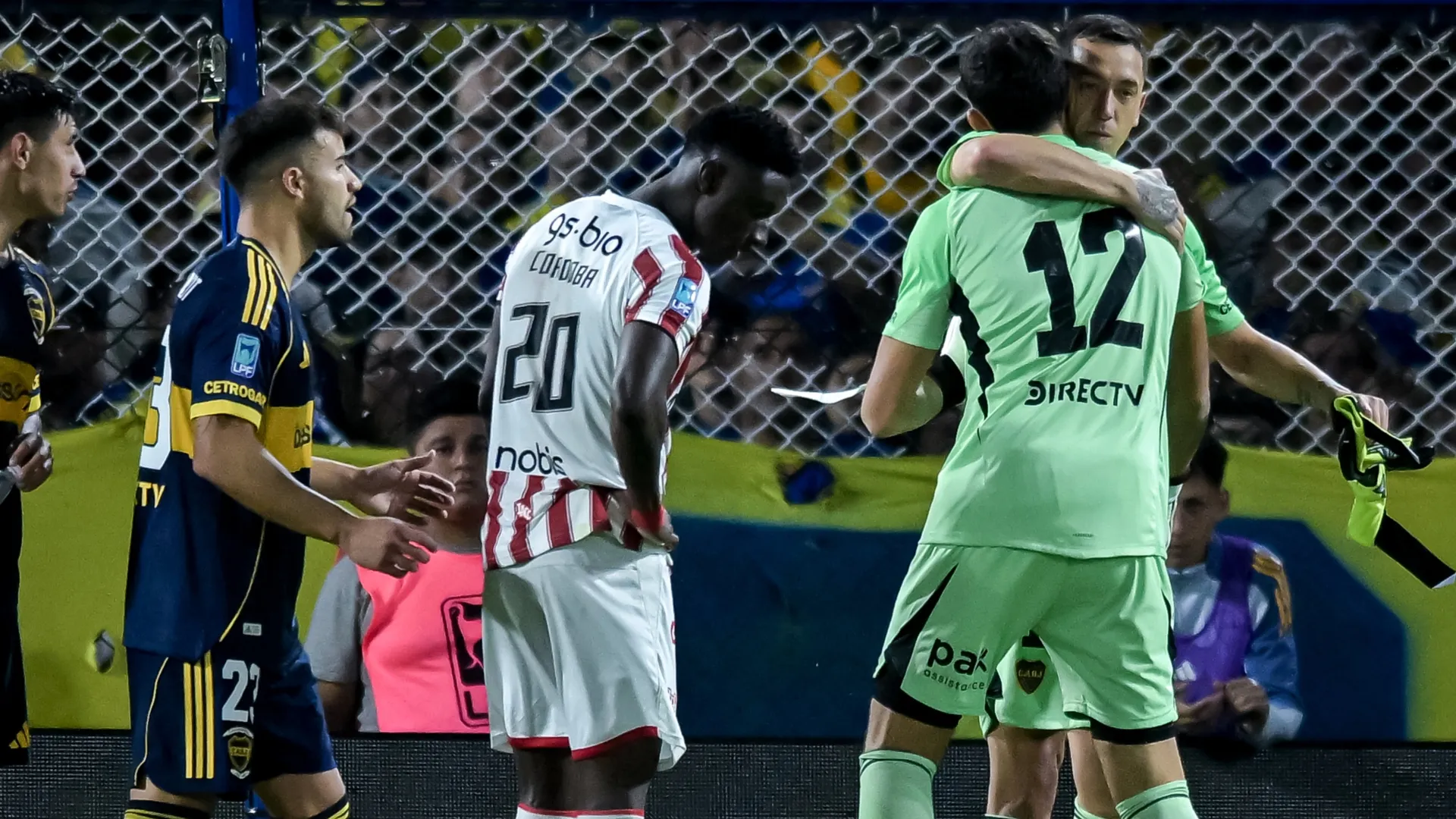 Brey tuvo que entrar por Marchesín. (Getty)