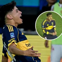 Como si fuera suyo: el desaforado festejo de Paredes en el gol de Aranda