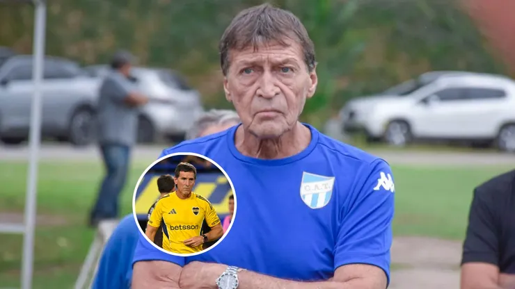 Falcioni habló sobre el DT de Boca.