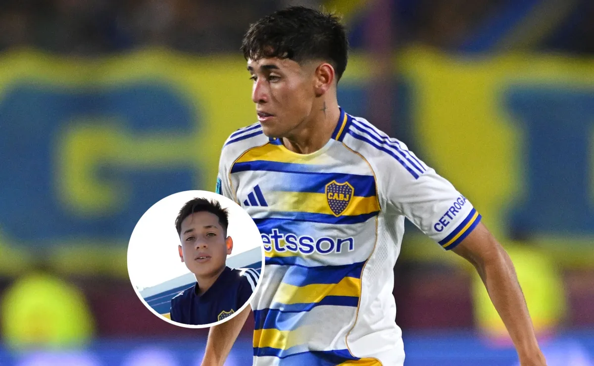 Viral: el video de Tomás Aranda de niño, contando su sueño de jugar en Boca