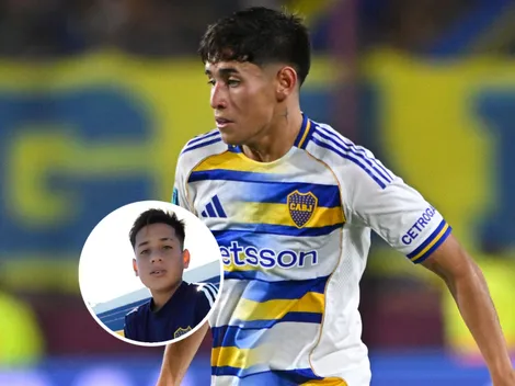 Viral: el video de Tomás Aranda de niño, contando su sueño de jugar en Boca