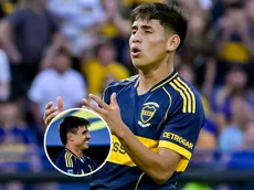 El apodo que le puso Adam Bareiro a Tomás Aranda tras su primer gol con la camiseta de Boca