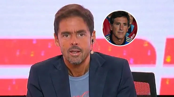 El conductor elogió a Úbeda un cambio táctico puntual en el once de Boca.
