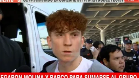 Barco habló de la chance de volver a jugar en La Bombonera.