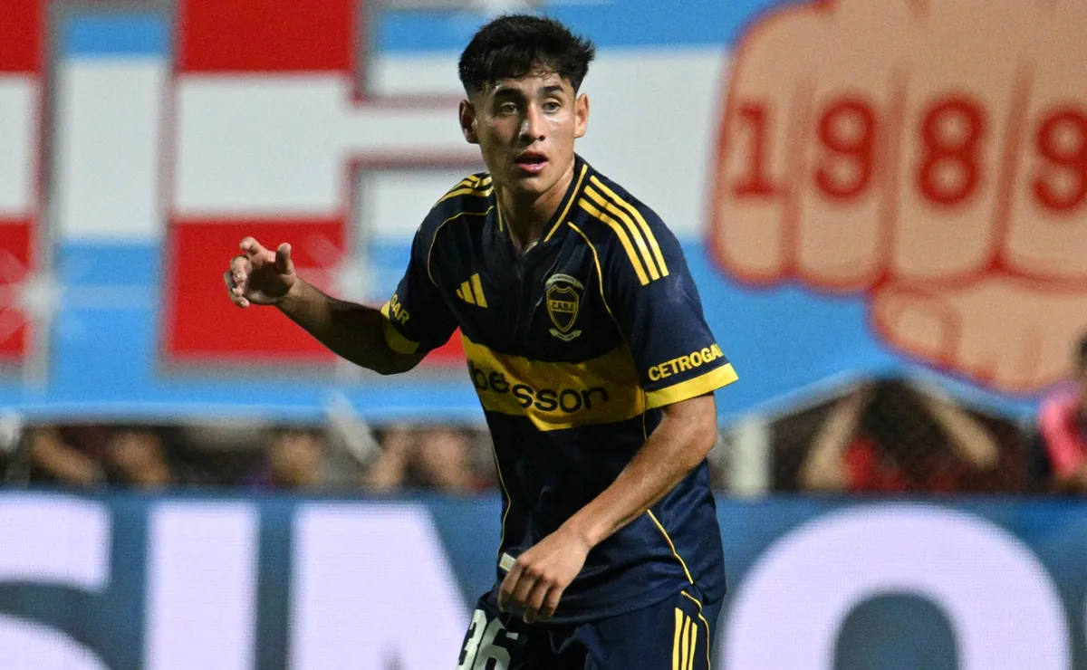 Aranda es seguido desde Italia: hasta cuándo tiene contrato en Boca y de cuánto es su cláusula de salida