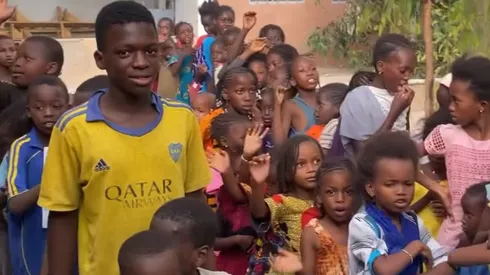 Boca, el club argentino más conocido en Mauritania.