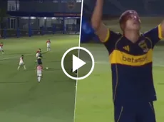 VIDEO | Con Úbeda en la platea, el golazo de Leonel Flores en la Reserva de Boca