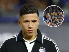 Enzo Fernández se quejó de La Bombonera y los hinchas de Boca salieron al cruce: "Dejá de llorar"