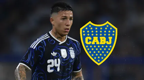 Enzo Fernández había criticado el césped de La Bombonera.