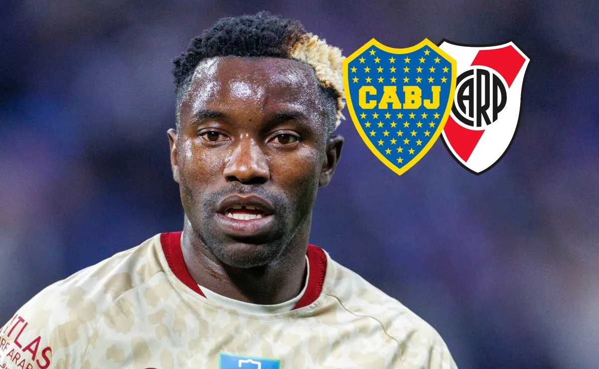Antes de jugar con Argentina, el capitán de Zambia eligió entre Boca o River