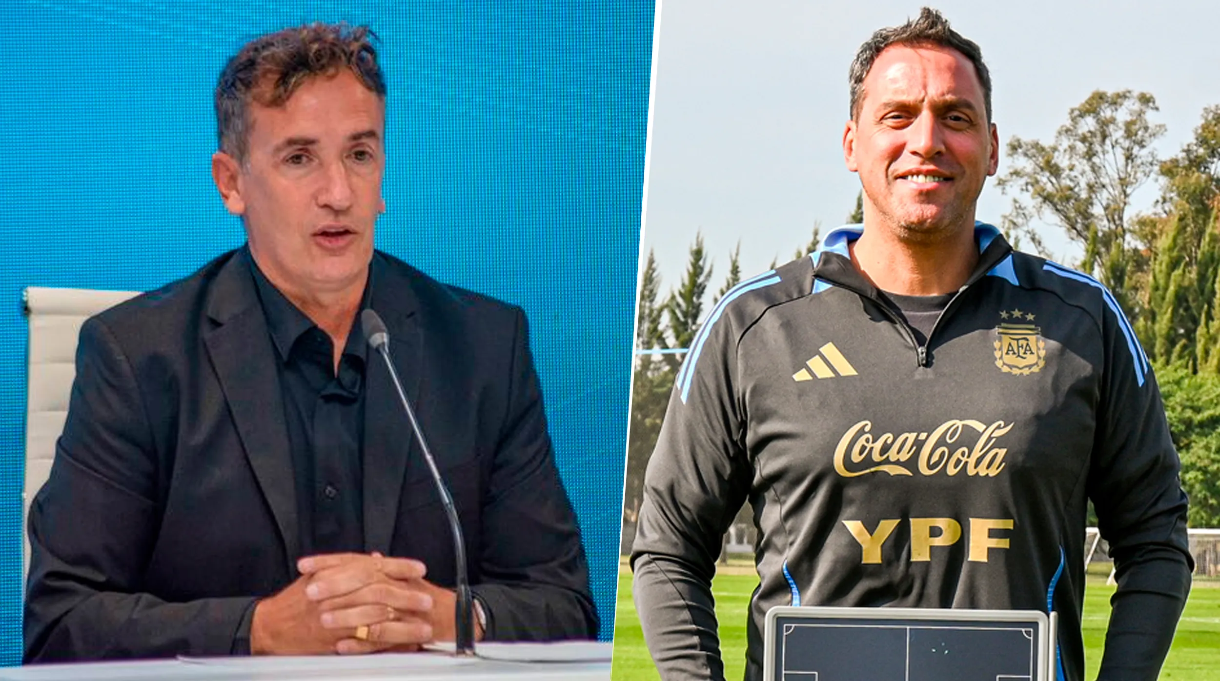 Rapalini y Beligoy, buscan impulsar cambios en el VAR y el arbitraje. (AFA Oficial)