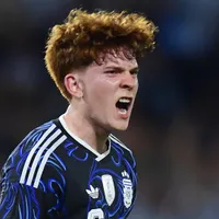 El gol del Colo Barco en su regreso a La Bombonera: marcó el quinto de Argentina