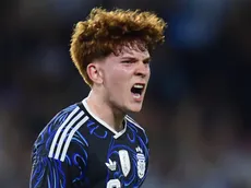 El gol del Colo Barco en su regreso a La Bombonera: marcó el quinto de Argentina