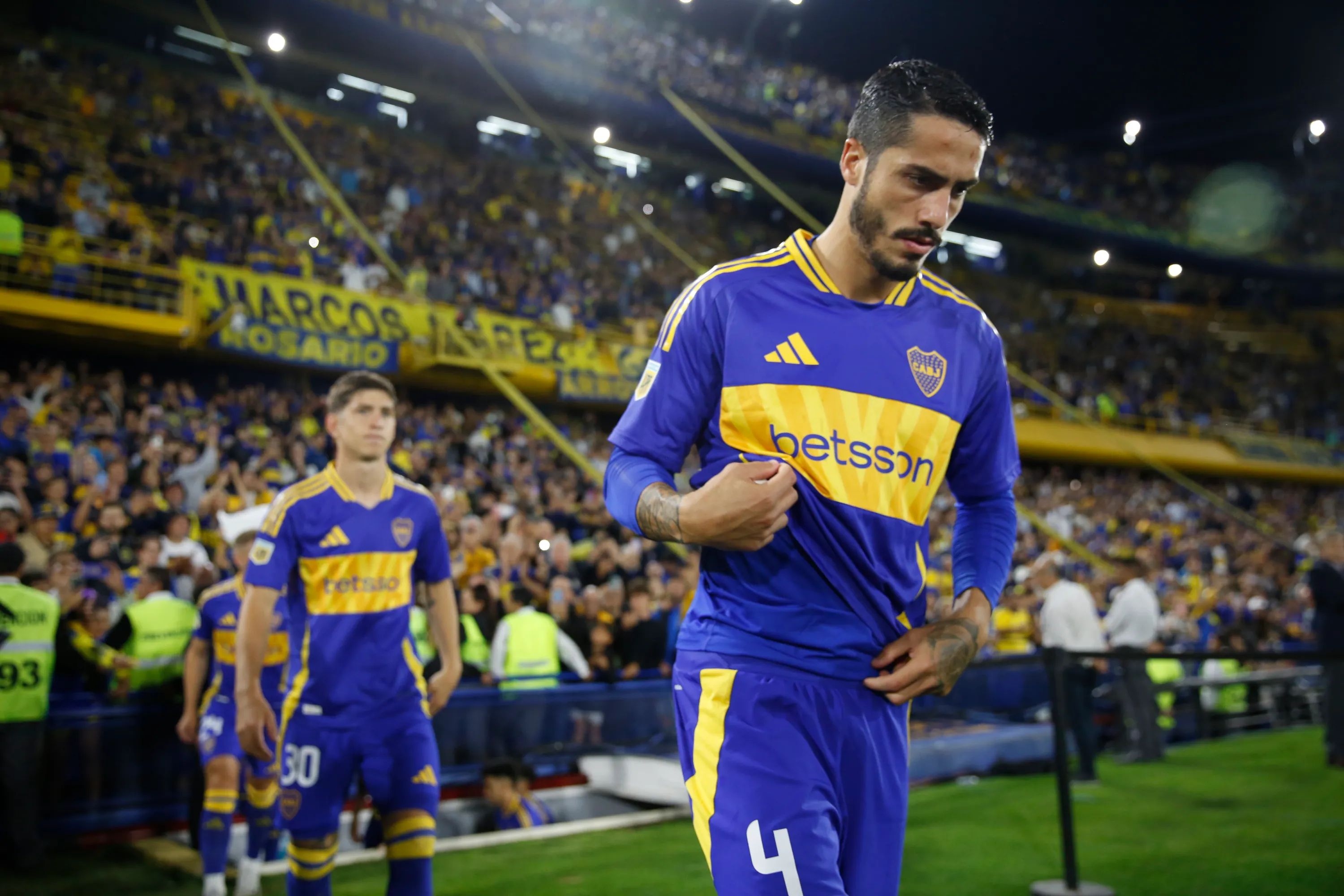 Figal, titular en Boca vs. Talleres. (Getty)