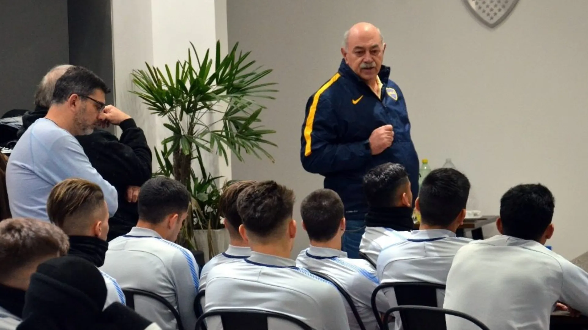 Una charla de Daniel Farenga sobre la historia de Boca.