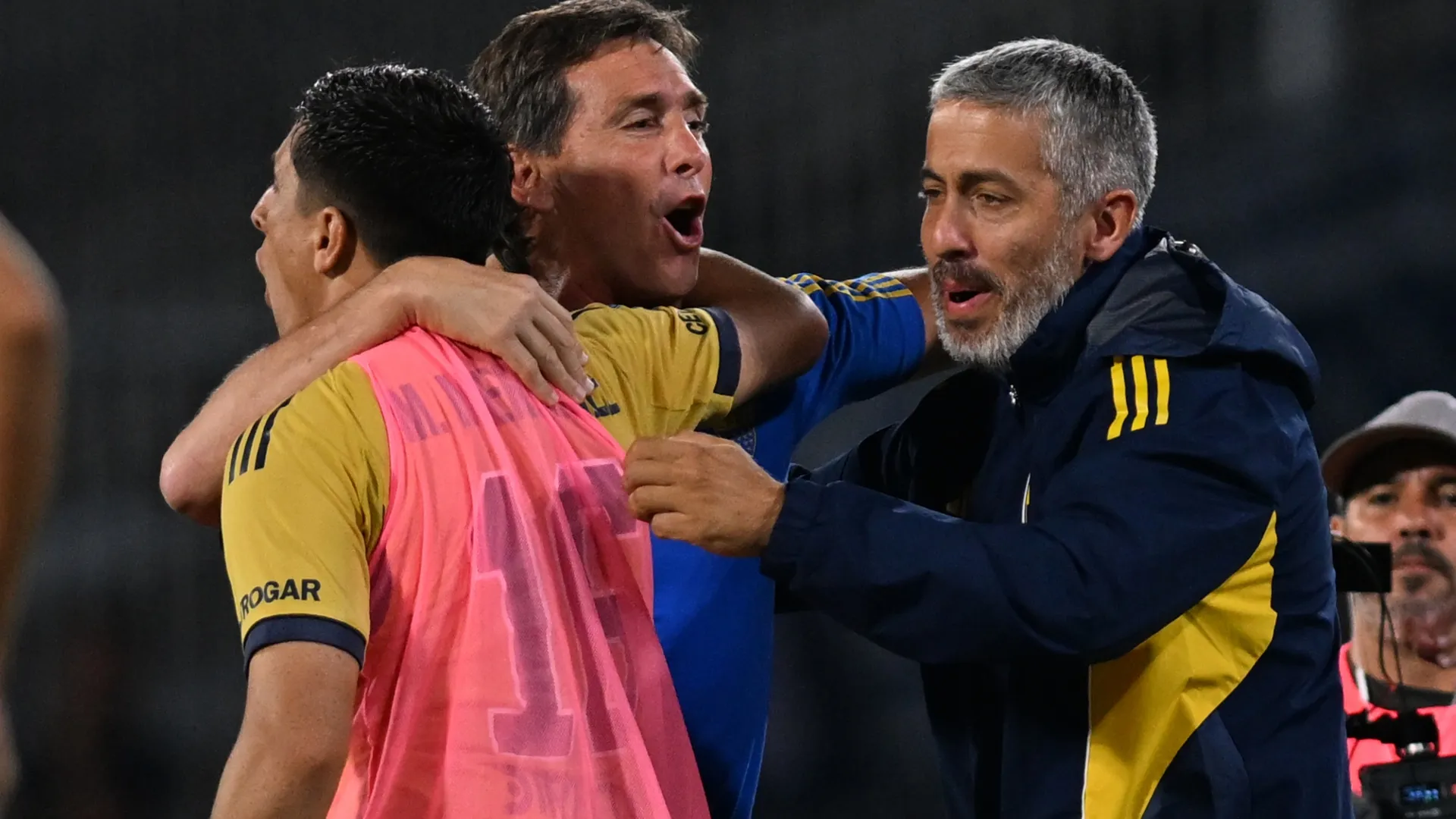 El Sifón festejó el triunfo frente a Talleres. (Getty)