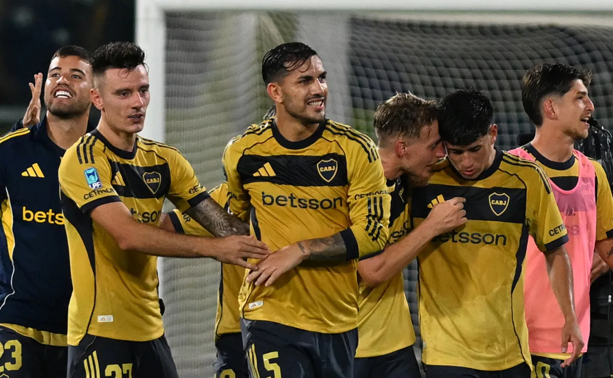 A lo Tevez: el gesto viral de Paredes que enloqueció a los hinchas de Boca en el partido ante Talleres 