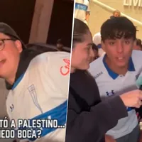 La insólita reacción de los hinchas de U. Católica antes del duelo con Boca