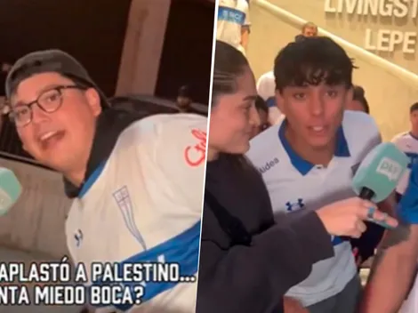 La insólita reacción de los hinchas de U. Católica antes del duelo con Boca