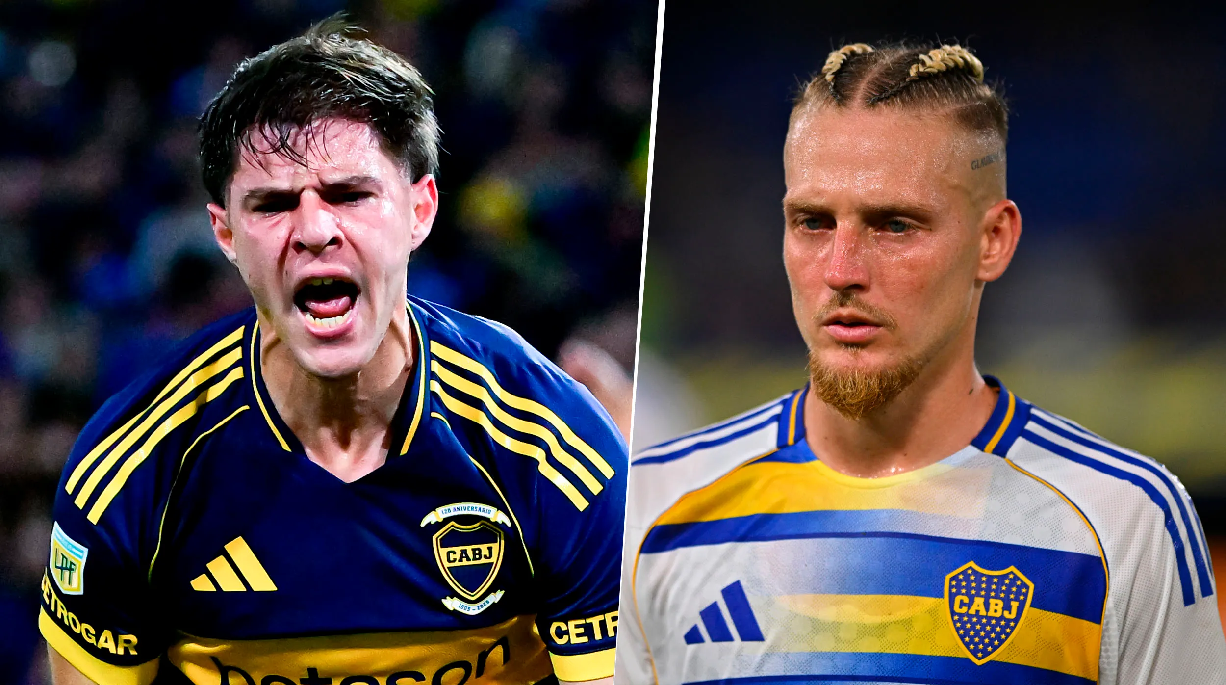 Pellegrino y Ascacibar, con chances de jugar vs. U. Católica. (Getty)