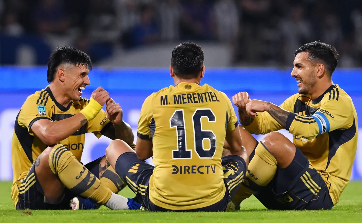 Paredes explicó su festejo con Bareiro y Merentiel: 