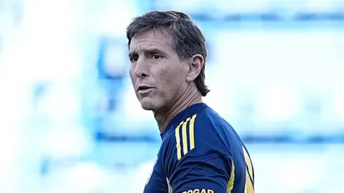 El equipo que paró Úbeda en el entrenamiento de Boca.