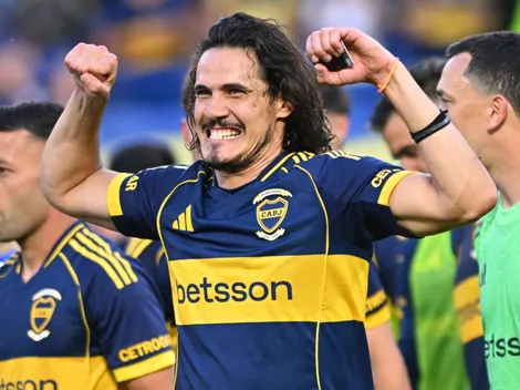 Cavani y un nuevo grupo de amigos de Boca: se juntó a cenar con un titular y un suplente
