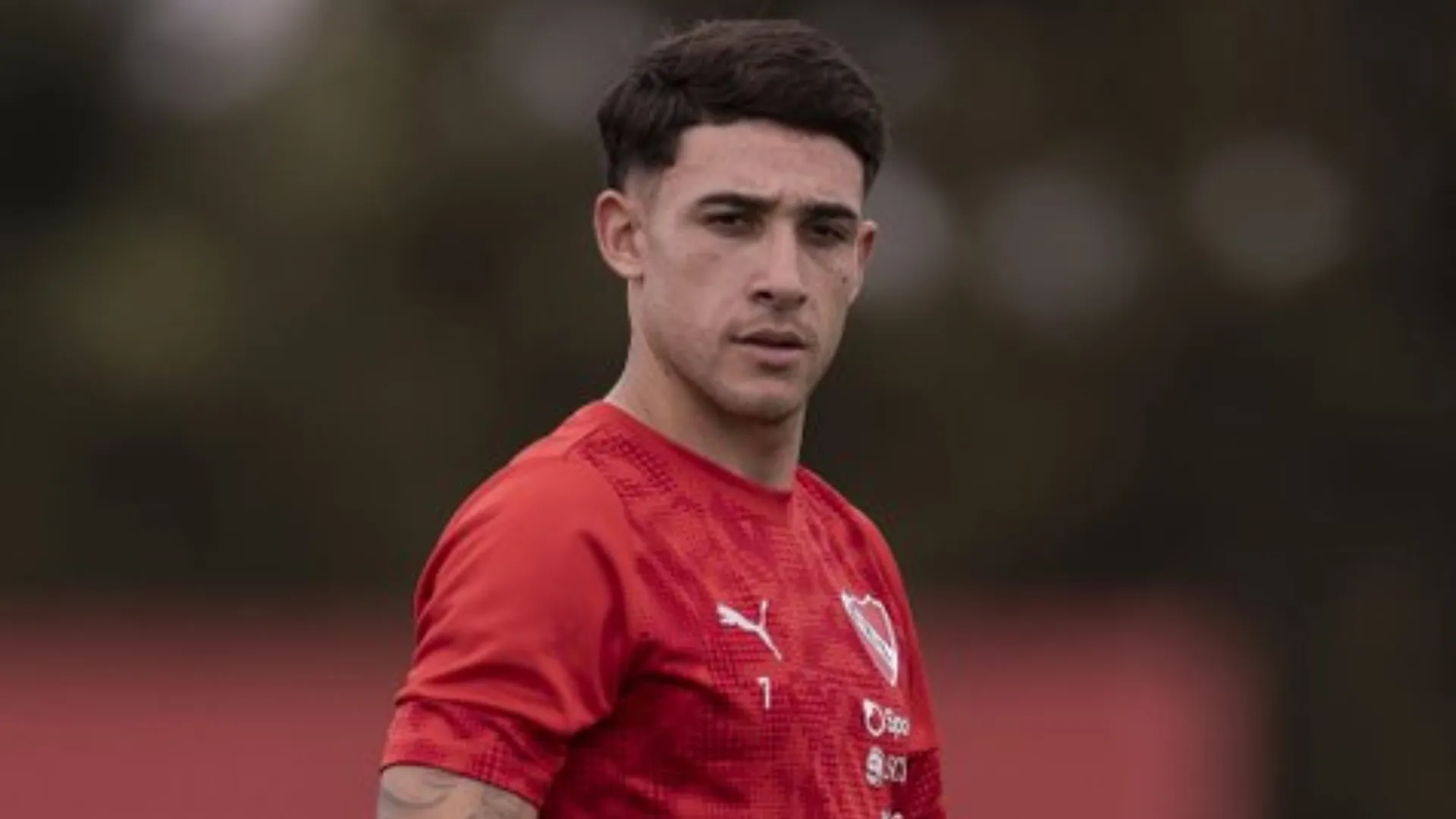 Santiago Montiel, descartado para el partido contra Boca. (Independiente Oficial)