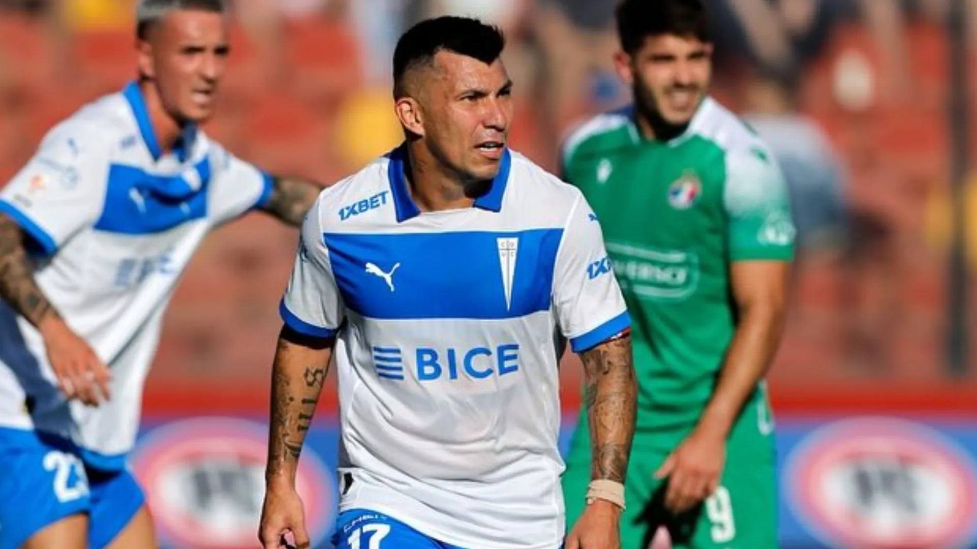 Medel es baja para el partido contra Boca. Foto: Getty