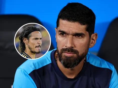 Abreu reveló la postura de Cavani sobre su sensible momento en Boca: "Lo conozco bien"