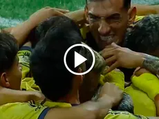 Crack total: el golazo de Leandro Paredes para el 1-0 de Boca ante Universidad Católica