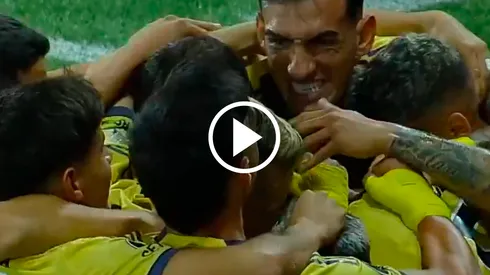 Boca está ganando en Chile con un golazo de Paredes.