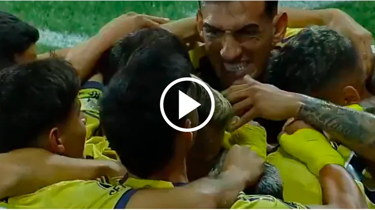 Boca está ganando en Chile con un golazo de Paredes.