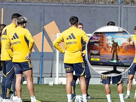 Está colgado en Boca y subió una foto jugando al Fortnite: “Un rato”