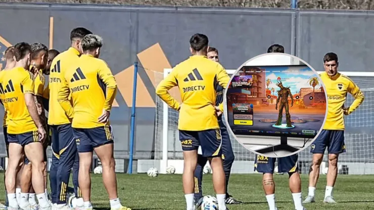No juega hace mucho en Boca y subió una foto jugando videojuegos.