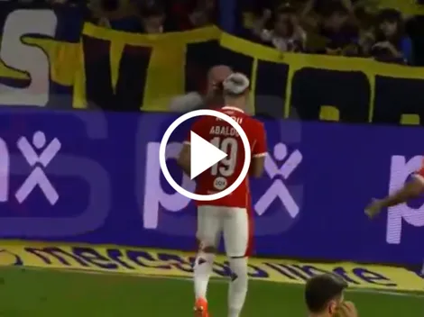 Independiente pegó primero: el gol de Abaldo para abrir el partido ante Boca