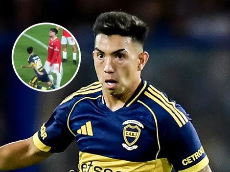 No se vio en TV: Alan Velasco le gritó el gol en la cara a Kevin Lomónaco