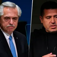 Alberto Fernández defendió a Riquelme: "Son injustos con él"